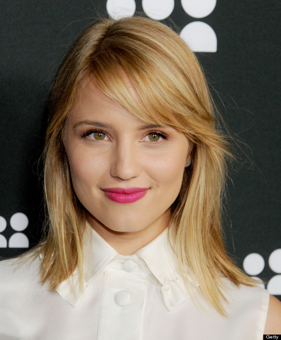 dianna agron blonde