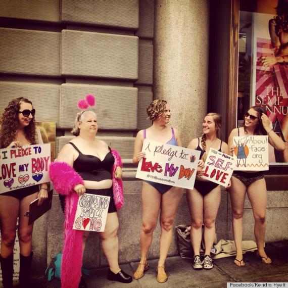 victorias secret protest