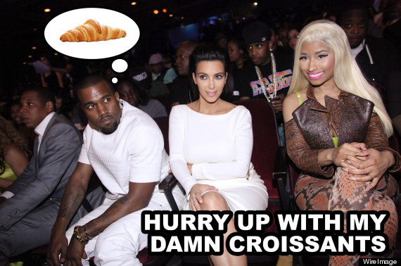 kanye west croissants