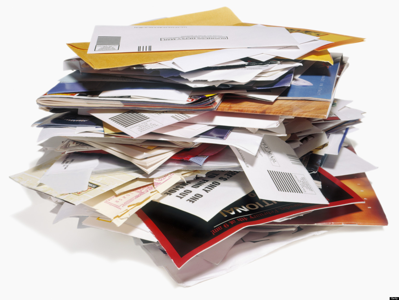 Image result for pile of mail