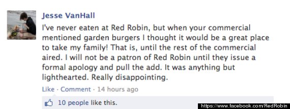 Red Robin Garden Burger Ad Under Fire For Dissing Vegetarians