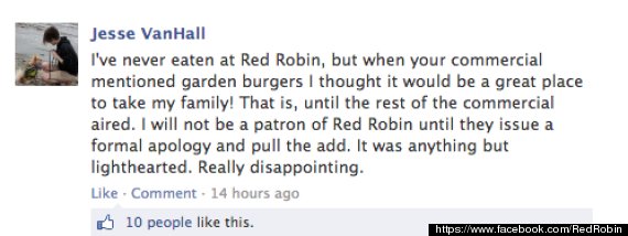 red robin vegetarian