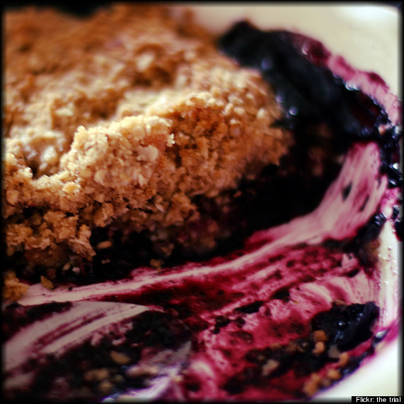 crumble cobbler