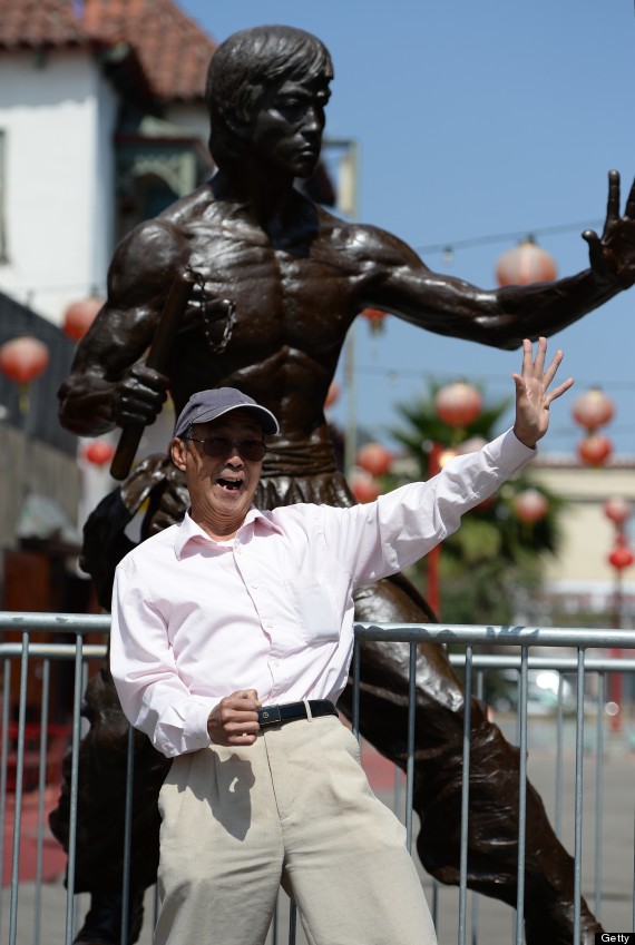 bruce lee statue chinatown