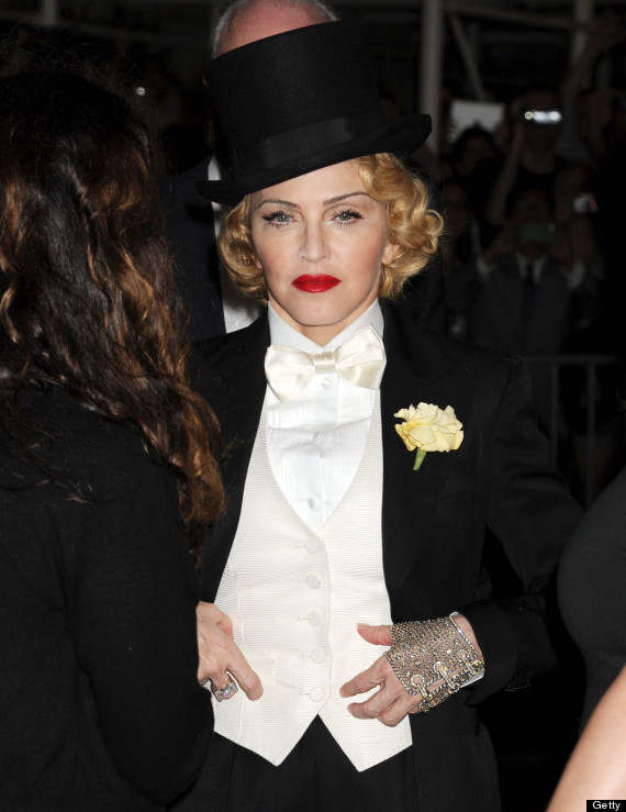 madonna top hat