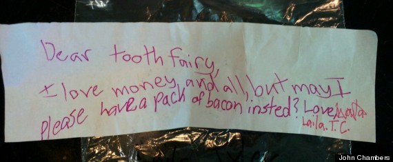 tooth fairy bacon