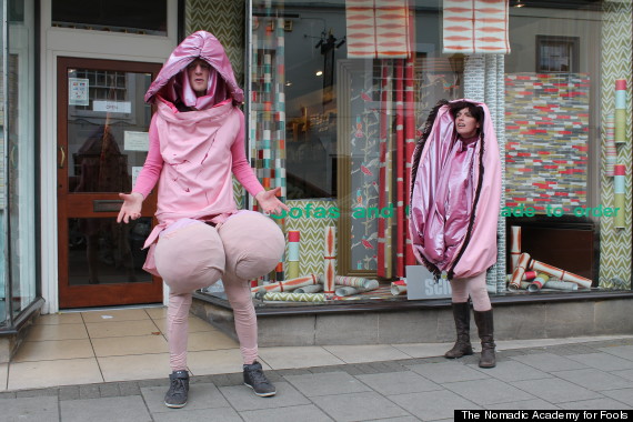 man dressed as penis