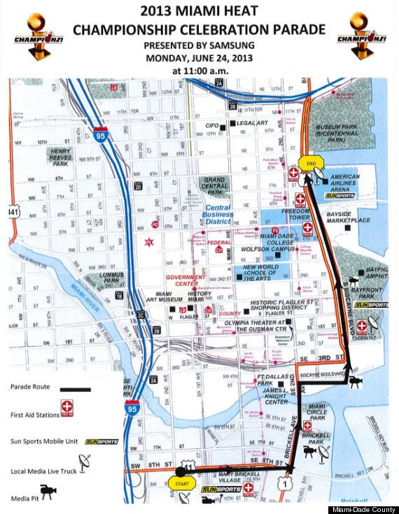 parade route