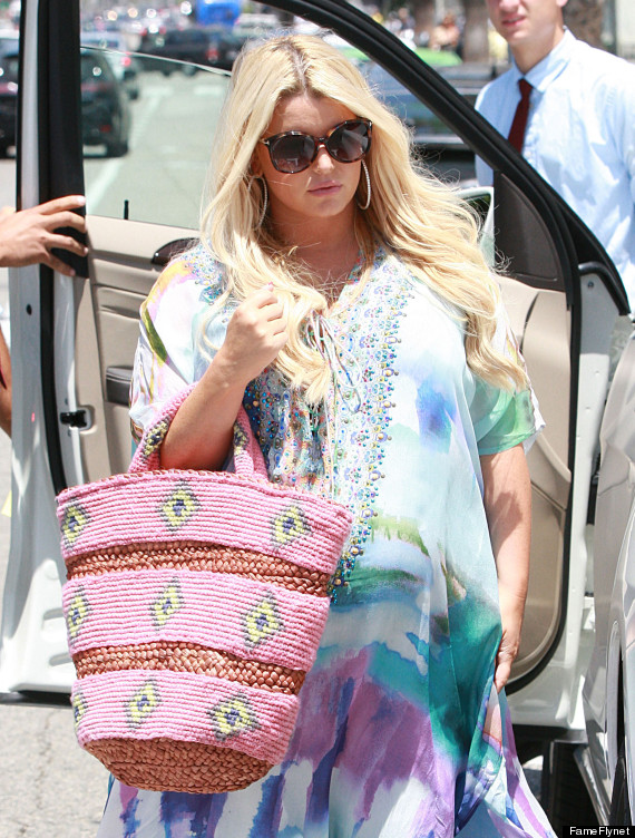 Pregnant Jessica Simpson Steps Out For Lunch With Eric Johnson (PHOTOS ...