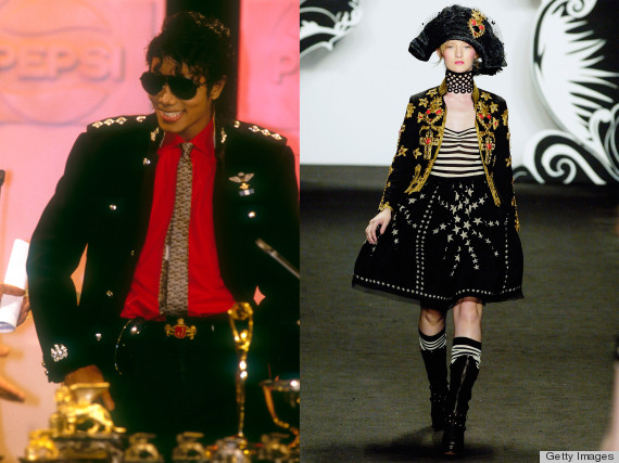 Michael Jackson - Michael was a trendsetter and fashion