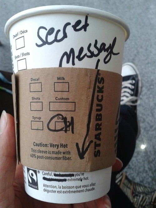 starbucks flirt