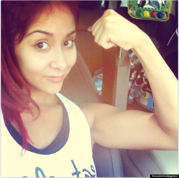 snooki muscle