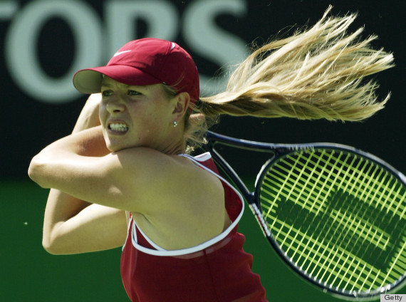 maria sharapova ponytail