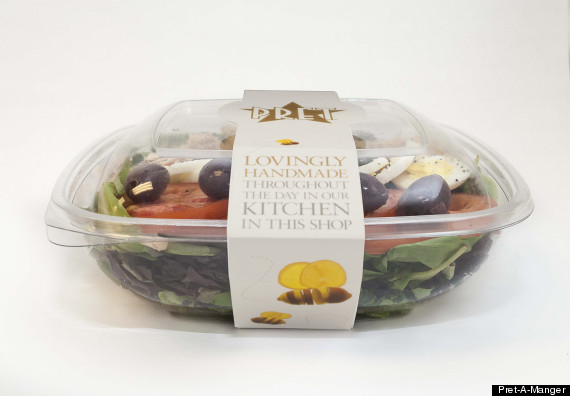 pret a manger salad