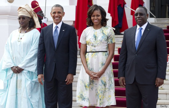 michelle obama senegal first lady