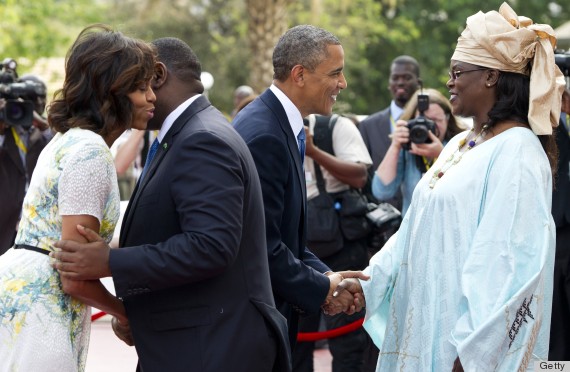 michelle obama senegal first lady