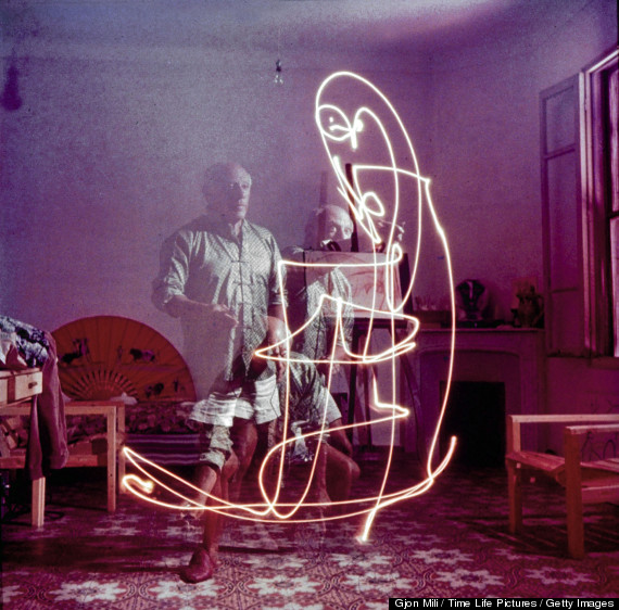 picasso light painting