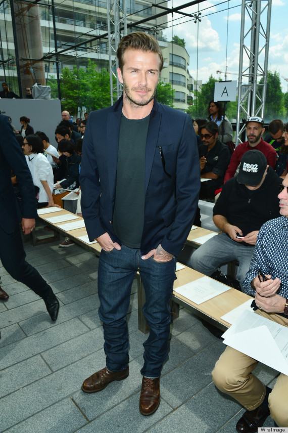 David Beckham's Louis Vuitton Appearance Is Pleasant Surprise (PHOTOS)