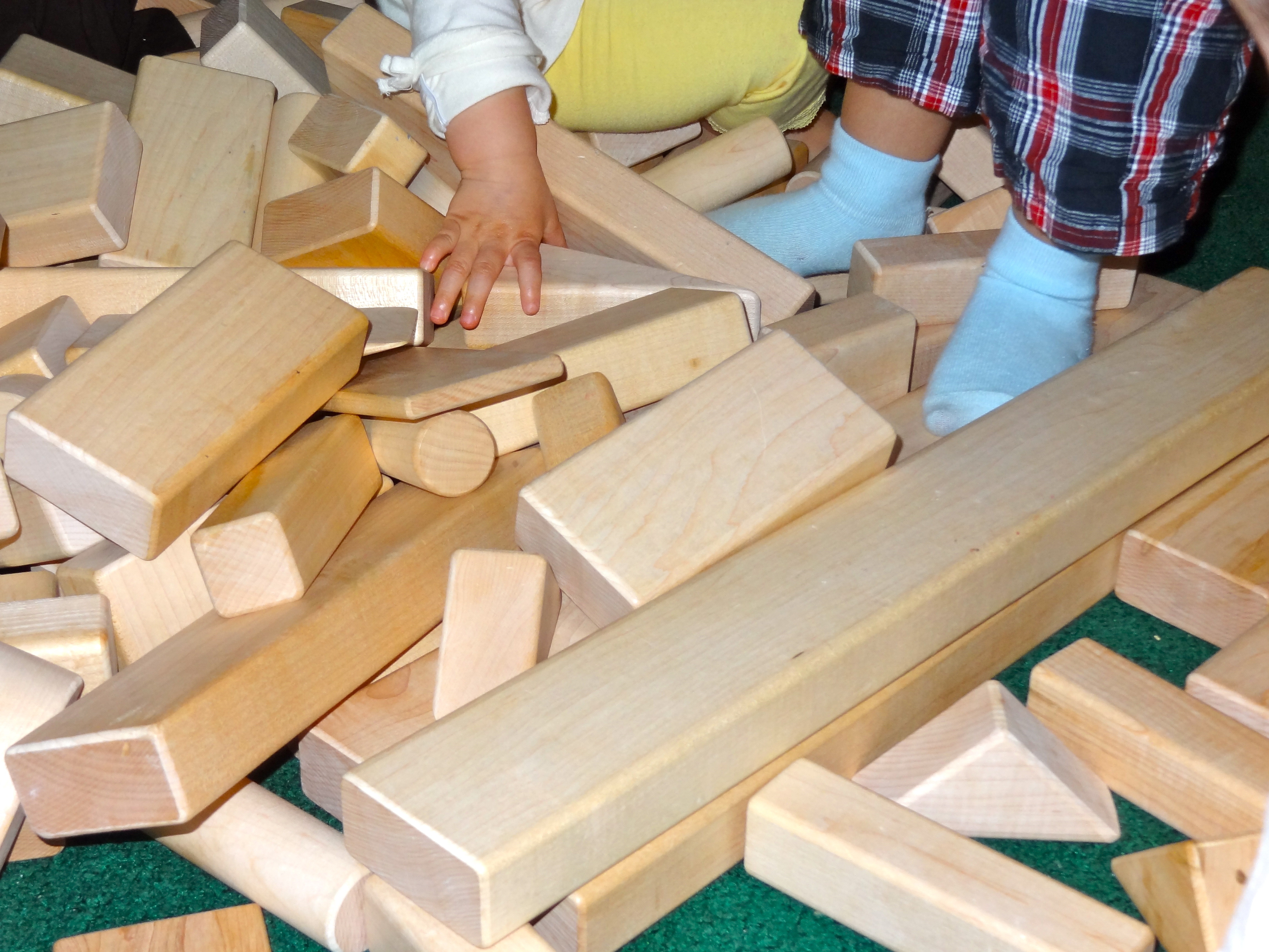 wood blocks