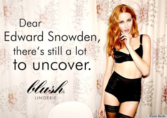 snowden lingerie ads
