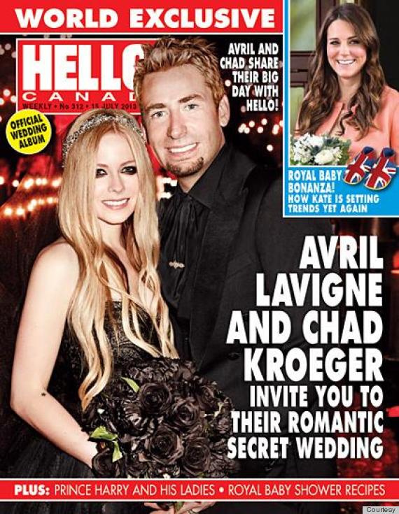 avril wedding