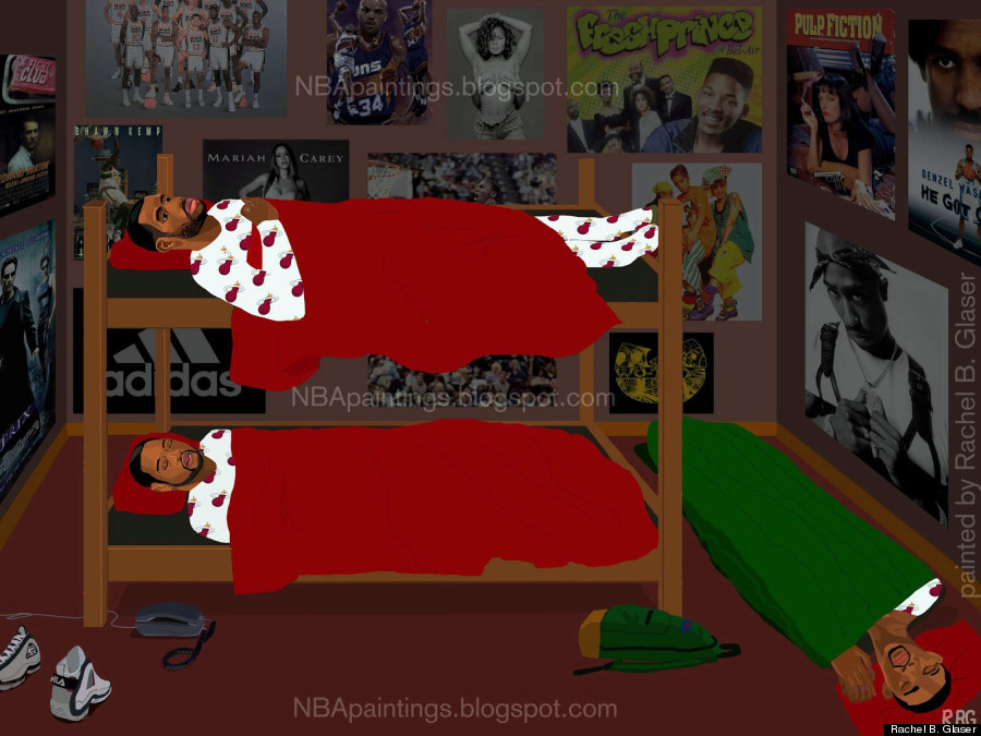 miami heat sleepover