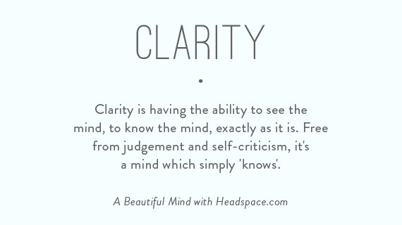 clarity