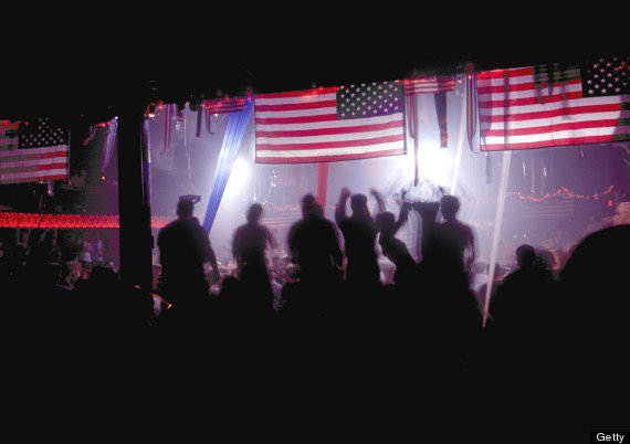 american flag disco