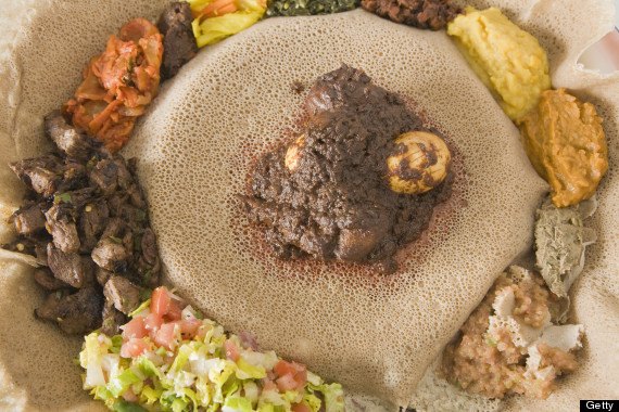 ethiopian meal