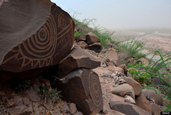 rock carvings