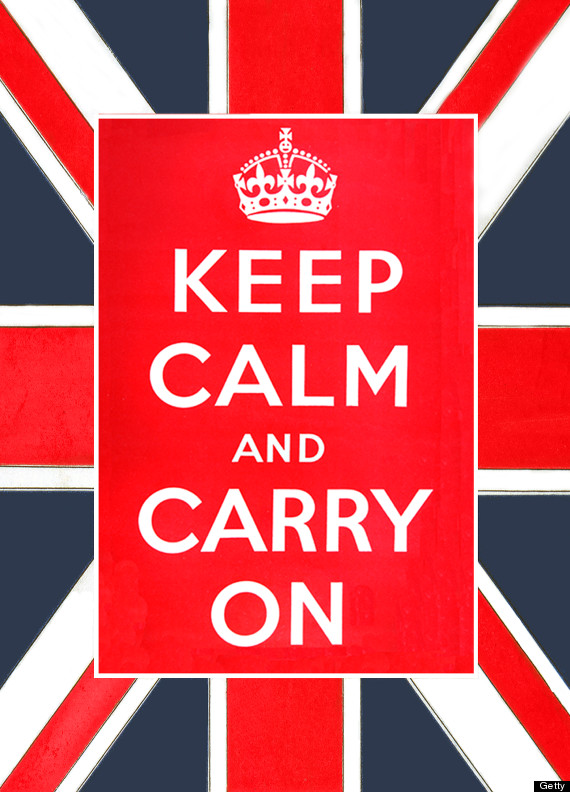 keep calm and carry on