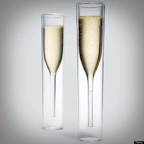 inside out champagne glass