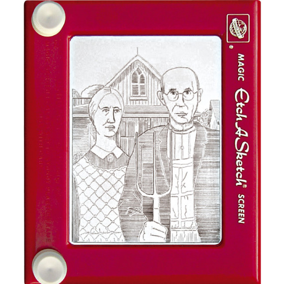 15 Amazing EtchASketch Creations HuffPost Entertainment
