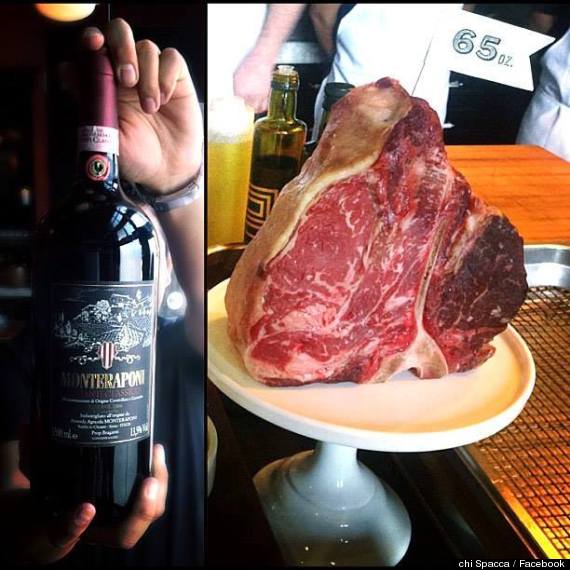 Huge Steaks In La 7 Flintstone Sized Pieces Of Beef Photos Huffpost