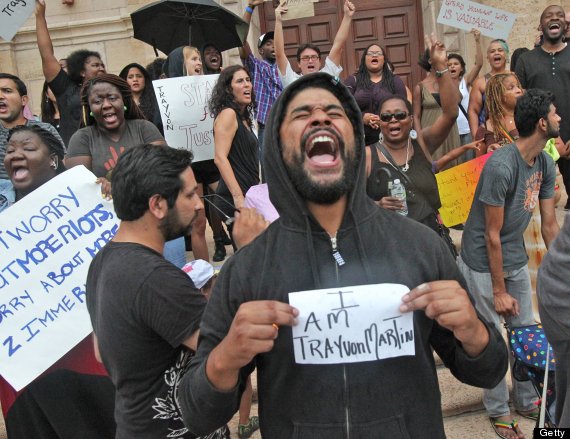 trayvon martin protest miami