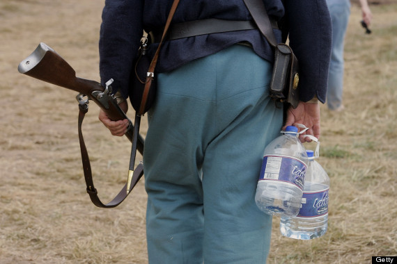 water bottles