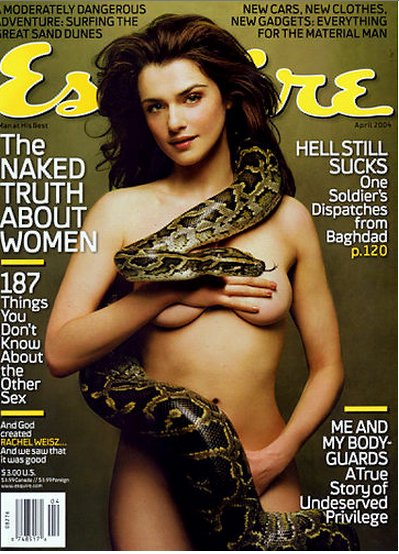 Topless Magazine Covers: The Hand Bra Awards