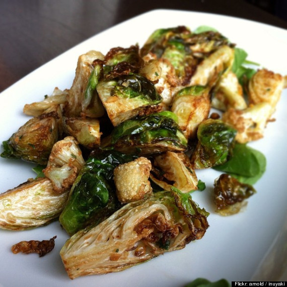 fried brussels sprouts