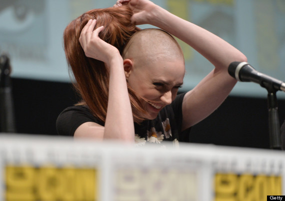 karen gillan bald