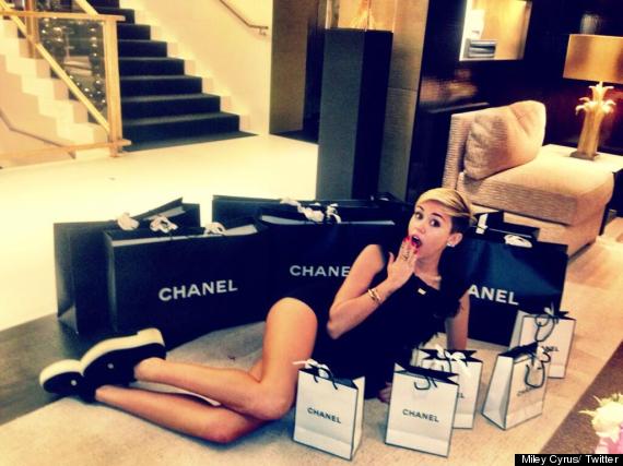 miley cyrus chanel