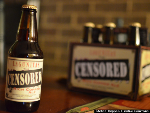 censored beer