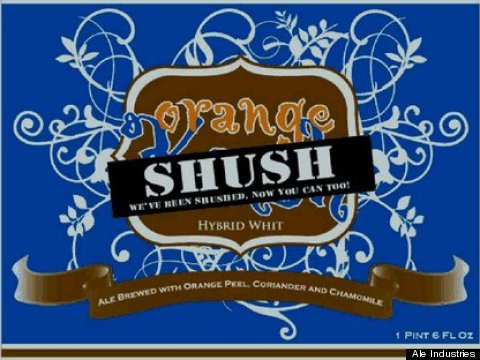 orange sush label