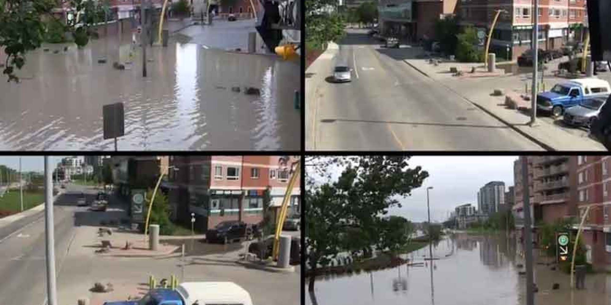 Alberta Flooding 2013: Before-And-After Video Shows Shocking Scope Of ...