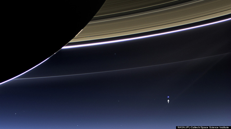 cassini earth