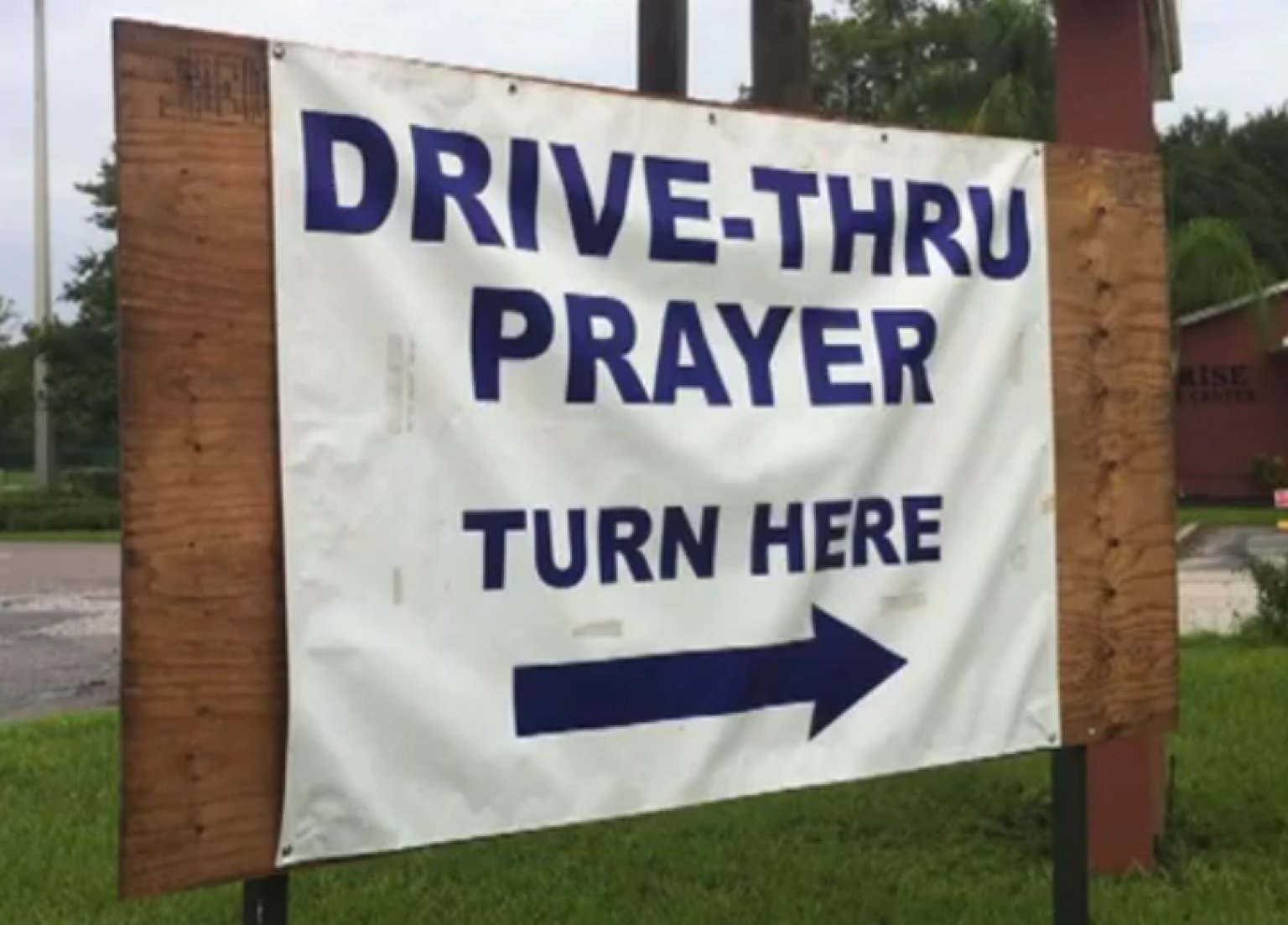 Drive Thru Prayer Offers A Church Of Convenience