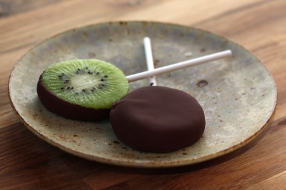 chocolate covered kiwis