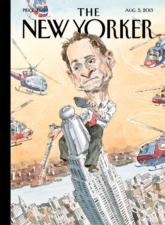 The New Yorker's Anthony Weiner Cover Is Spectacular (PHOTO) | HuffPost