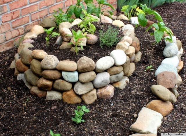 spiral vegetable garden