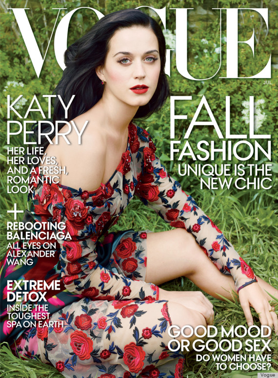 katy perry vogue diet