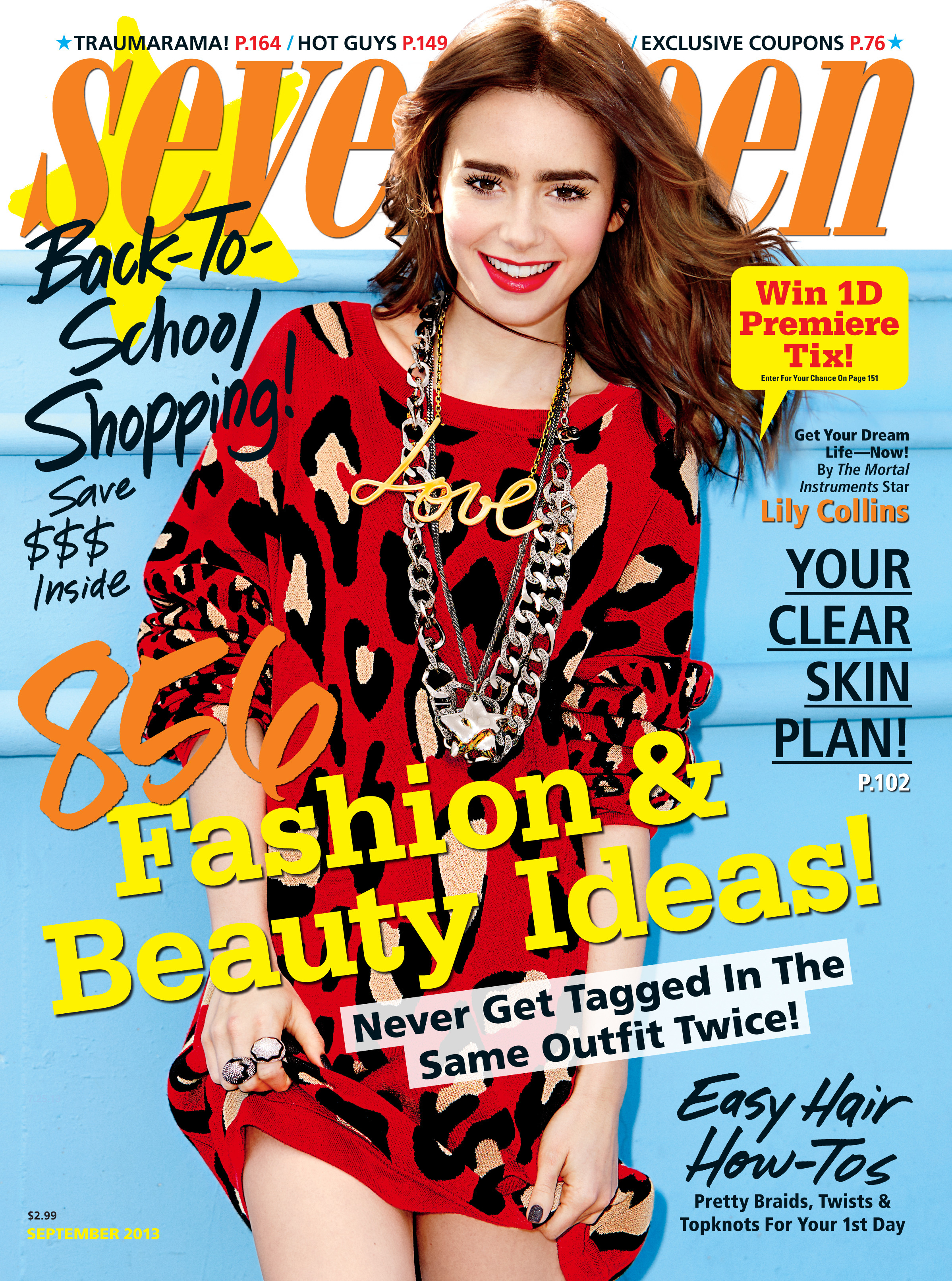 Lily Collins Covers 'Seventeen Magazine,' Talks Personal Style And Who